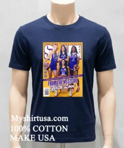From The Westside With Love La Sparks Wnba Cameron Brink Kelsey Plum Dearica Hamby Rickea Jackson Shirt