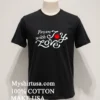 From With Joy Love Shirt Balck Shirt 1