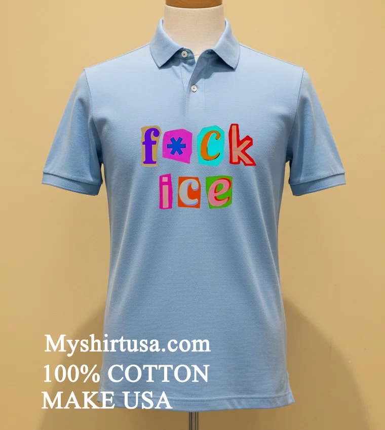 Fuck Ice Shirt - blue-shirt Fuck Ice Shirt Blue Shirt