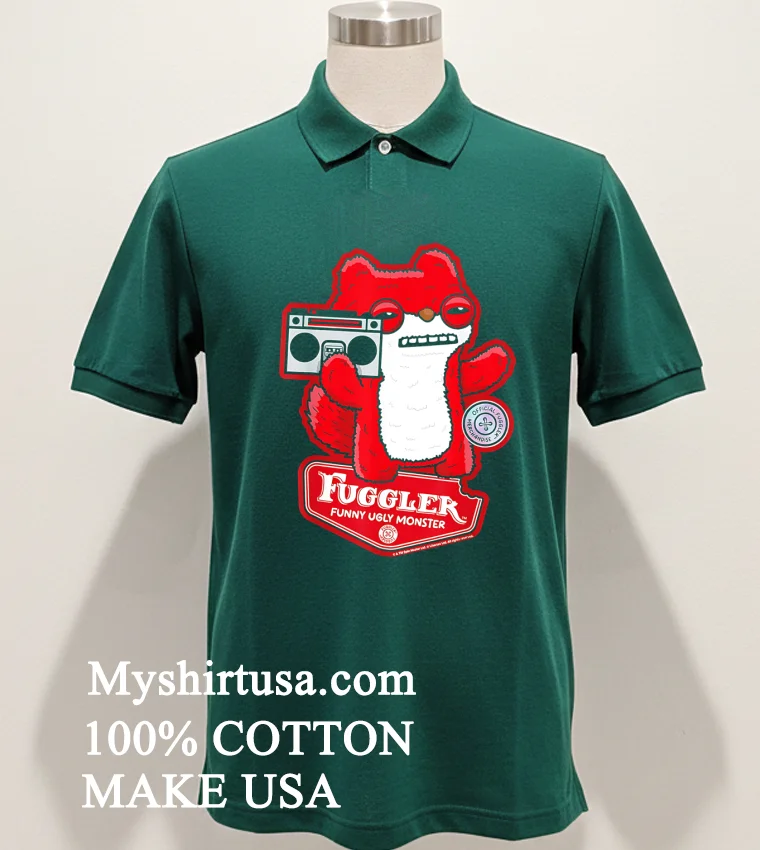 Fuggler Funny Uscy Monster Shirt Green Shirt