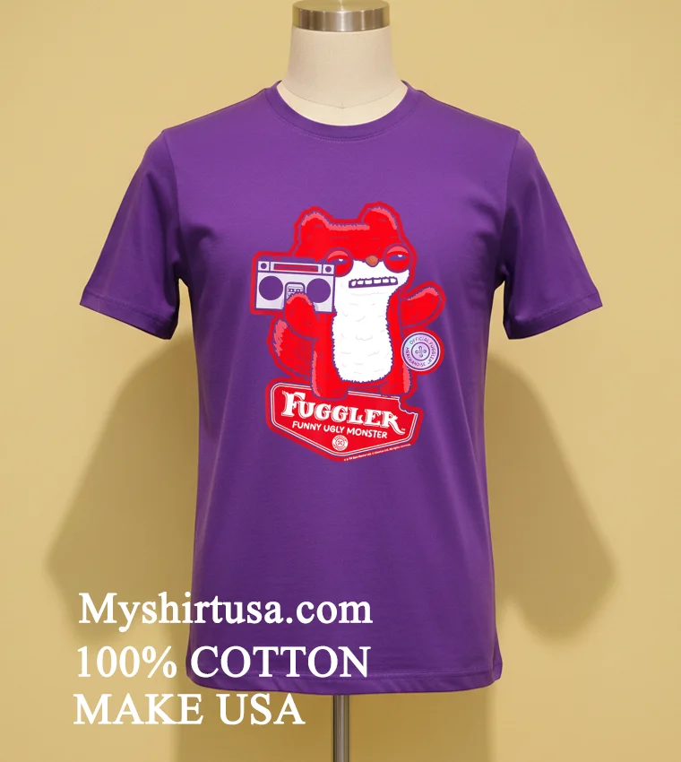 Fuggler Funny Uscy Monster Shirt Purple Shirt