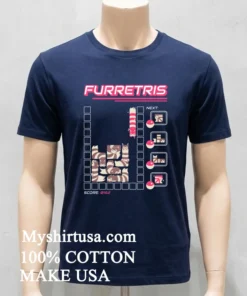 Furretris Next Ferrets Score 0162 Video Games Shirt