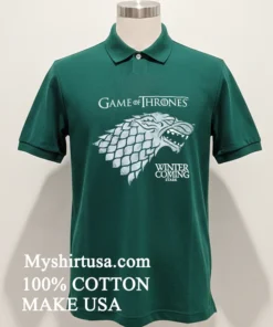 Game Of Thrones Winter Is Coming Stark Wolf Head Logo new t-shirt