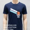 Game Time Basketball Boys 100 Cotton Shirt Navy Shirt