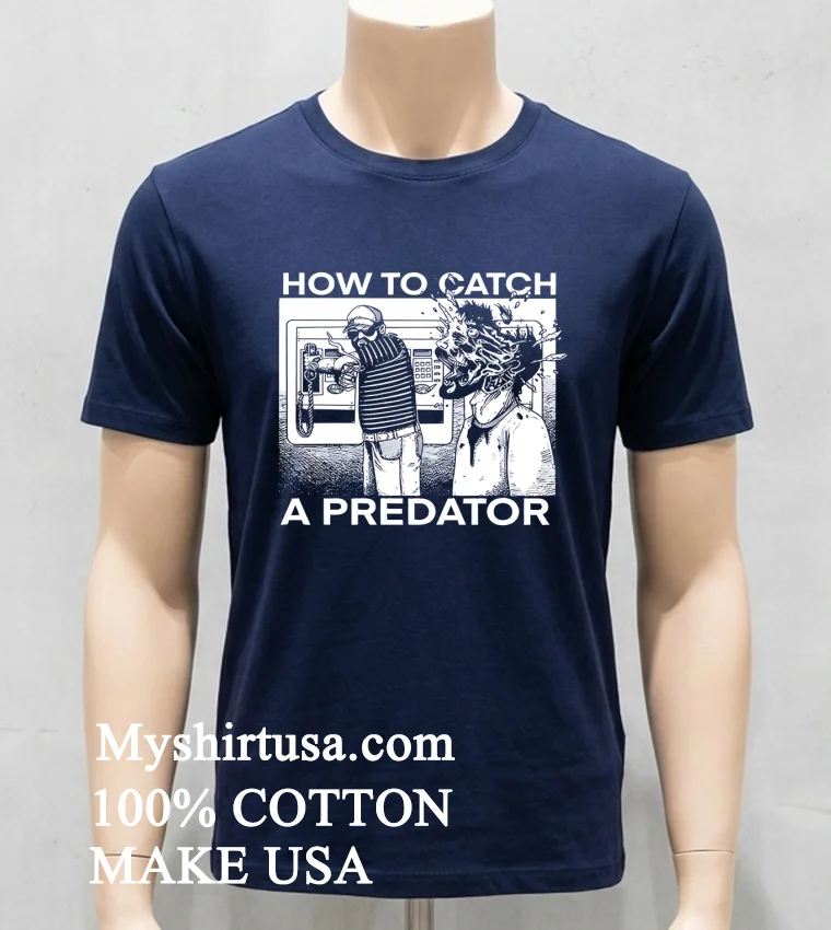 Gary Plauche How To Catch A Predator Shirt Navy Shirt