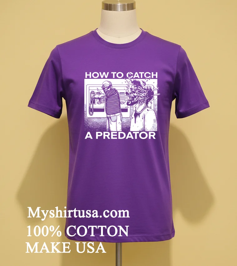 Gary Plauche How To Catch A Predator Shirt - purple-shirt Gary Plauche How To Catch A Predator Shirt Purple Shirt