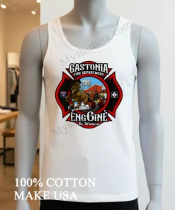 Gastonia Fire Department Engine 6 The Workhorse Horse Carriage Shirt