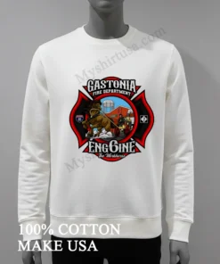 Gastonia Fire Department Engine 6 The Workhorse Horse Carriage Shirt