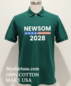 Gavin Newsom 2028 California Democrat Support new t-shirt