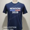 Gavin Newsom 2028 California Democrat Support Shirt Navy Shirt 2