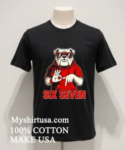 Georgia Bulldogs Football Six Seven Mascot Shirt