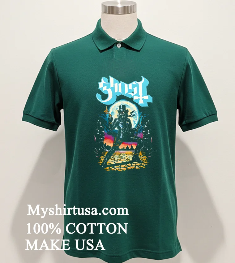 Ghost Band The Skeletour 2026 Usa Journey Shirt Green Shirt