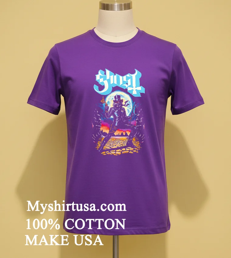 Ghost Band The Skeletour 2026 Usa Journey Shirt Purple Shirt