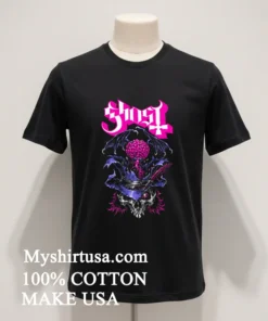 Ghost Bat In The Brain Skull Shirt