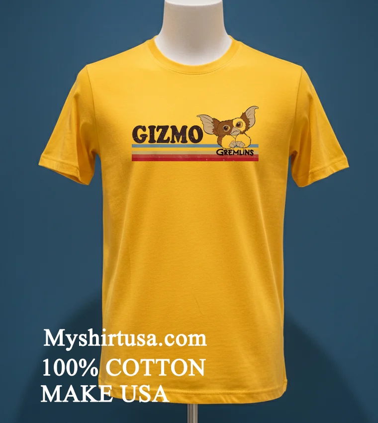 Gizmo Gremlins Shirt - yellow-t-shirt Gizmo Gremlins Shirt Yellow T Shirt
