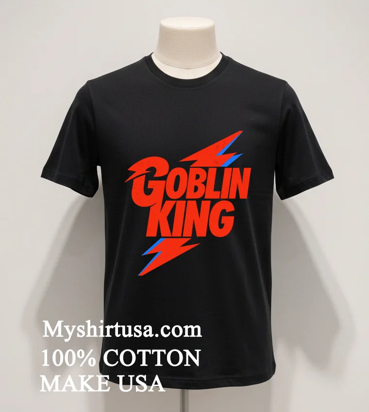 Goblin King Thunder Logo new t-shirt - balck-shirt Goblin King Thunder Logo Shirt Balck Shirt 1