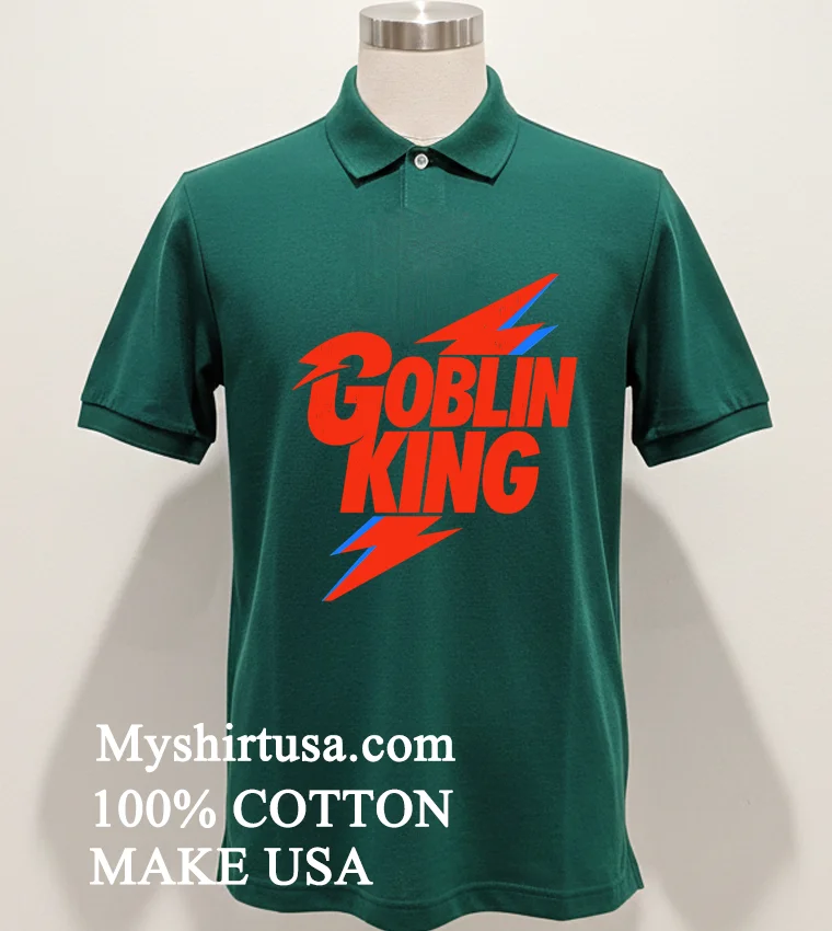 Goblin King Thunder Logo Shirt Green Shirt