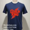 Goblin King Thunder Logo Shirt Navy Shirt 1