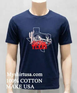 God Bless Texas Map Shirt