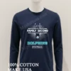 God First Family Second Then Dolphins Logo Football Shirt Hoodie Shirt 1