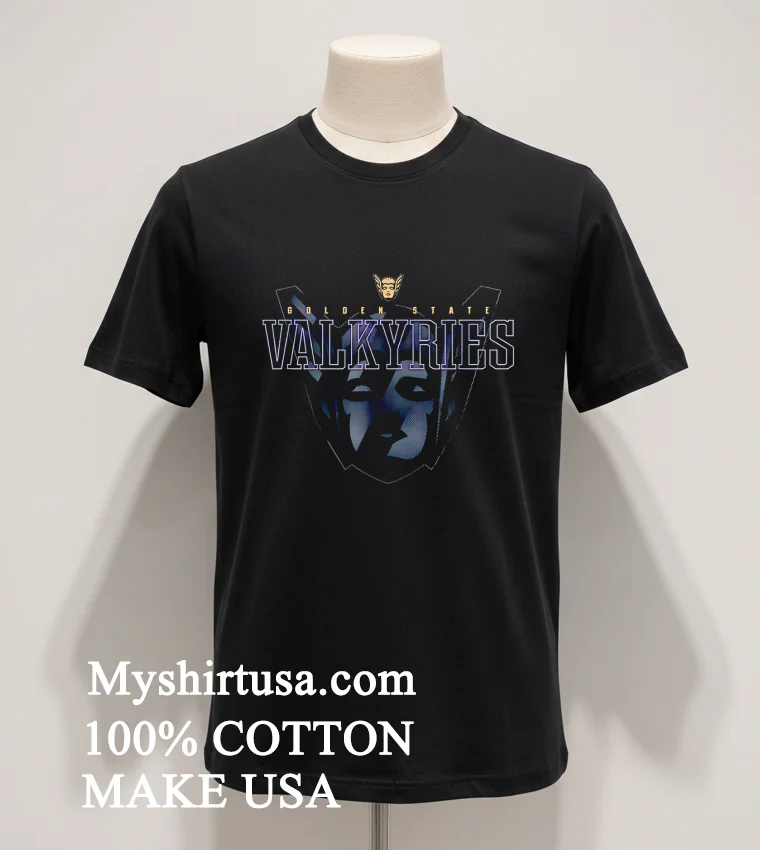 Golden State Valkyries Basketball Gift For Sports Fans Logo new t-shirt - balck-shirt Golden State Valkyries Basketball Gift For Sports Fans Logo Hirt Balck Shirt 1
