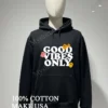 Good Vibes Only Smiling Face Emoji Shirt Hoodie Shirt