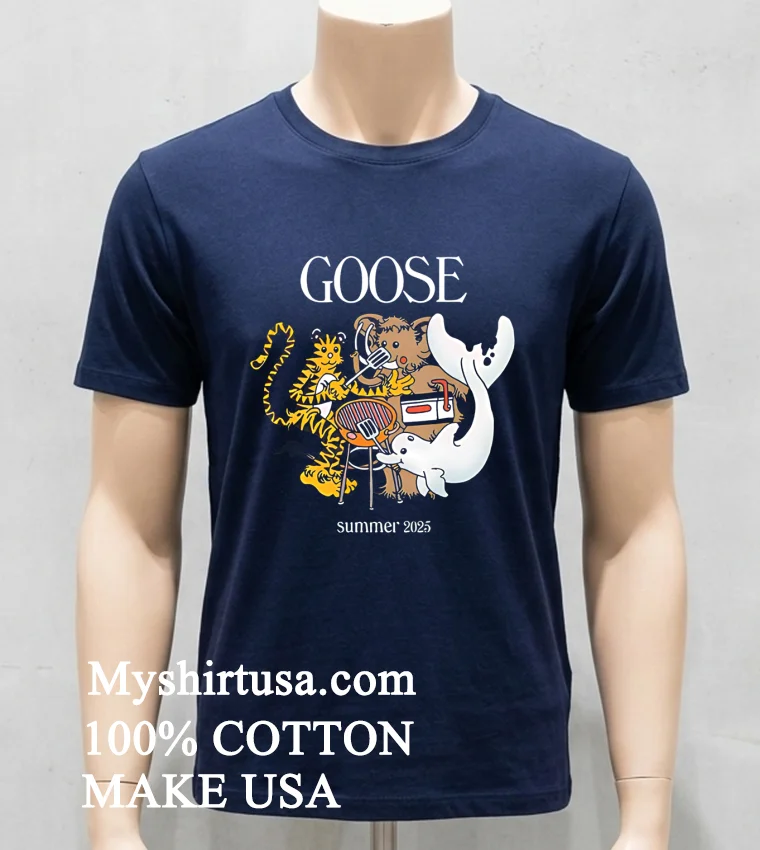 Goose Emg Summer 2025 Shirt Navy Shirt
