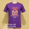 Government Kills Ruby Ridge Retro Shirt Purple Shirt