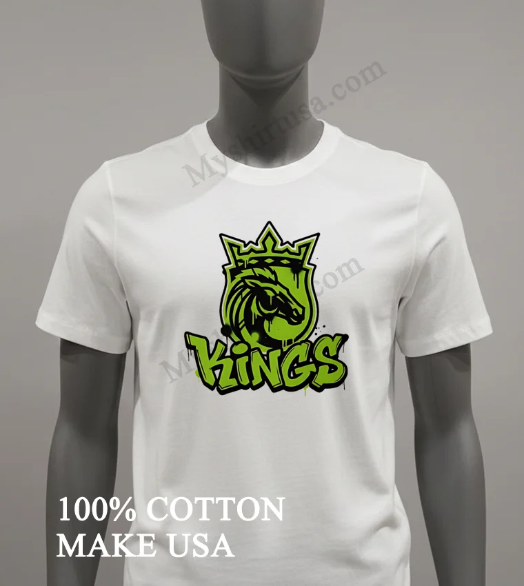 Graffiti Kings Crowned Horse Head Street Art Style funny america t-shirts - white-t-shirt Graffiti Kings Crowned Horse Head Street Art Style Shirt White T Shirt 1