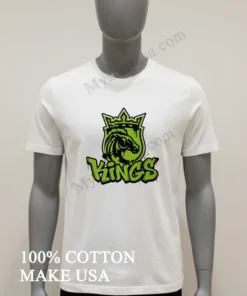 Graffiti Kings Crowned Horse Head Street Art Style funny america t-shirts