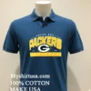 Green Bay Packers Est 1919 Football Athletic Banner Shirt Navy Shirt 1