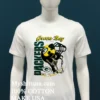 Green Bay Packers Go Pack Go Graphic Shirt White T Shirt 1