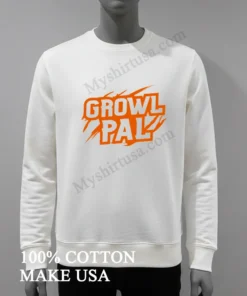 Growl Pal Orange Wild Beast Animal Claw Scratch Logo funny america t-shirts