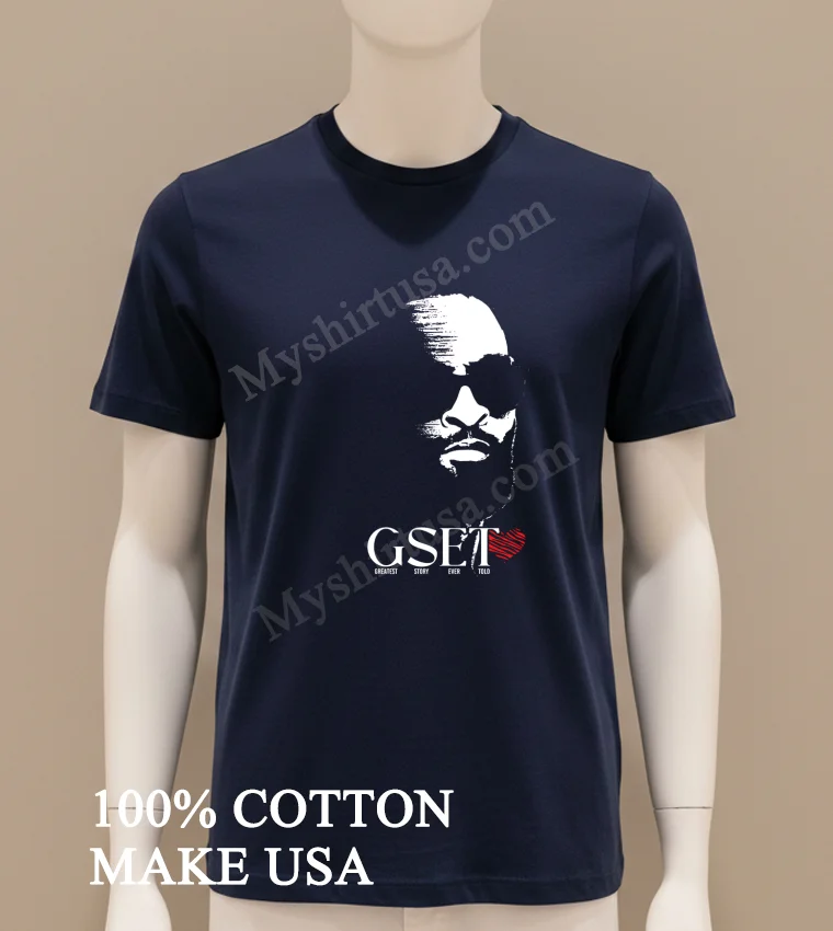 Gset Greatest Story Ever Told Shirt Navy Shirt