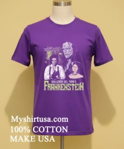 Guillermo Del Toros Frankenstein Retro Shirt Purple Shirt