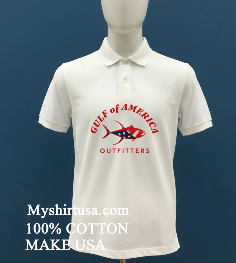 Gulf Of America Outfitters Shirt White T Shirt 1