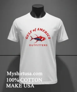 Gulf Of America Outfitters Shirt White T Shirt 4