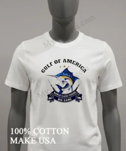 Gulf Of America World Class Fishing Big Game funny america t-shirts