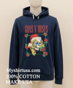 Guns N Roses Holiday Skull Shirt