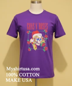 Guns N Roses Holiday Skull Shirt