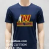 Hail Yeah Washington Commanders Logo Shirt Navy Shirt