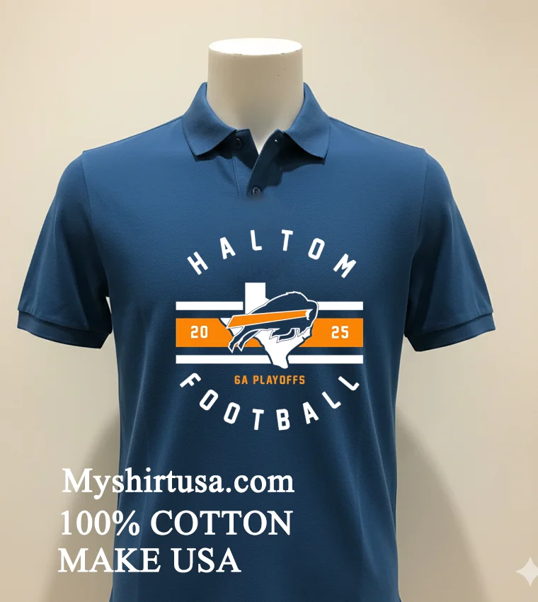 Haltom Football 2025 Ga Playoffs Logo Shirt - navy-shirt Haltom Football 2025 Ga Playoffs Logo Shirt Navy Shirt 2
