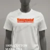 Hammond Lumber Company Orange Bold Logo Professional Hardware Shirt White T Shirt 2