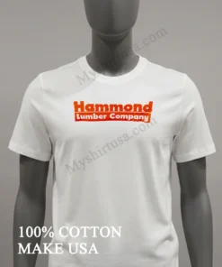 Hammond Lumber Company Orange Bold Logo Professional Hardware funny america t-shirts