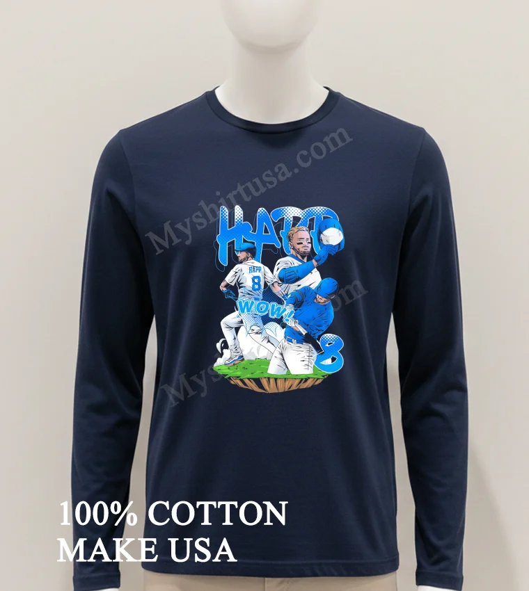 Happ 8 Ian Happ Wow Chicago Cubs Baseball Player Graphic Shirt Hoodie Shirt 1