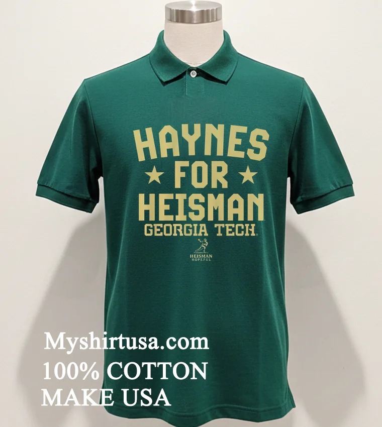 Haynes King For Georgia Tech Football Shirt Green Shirt