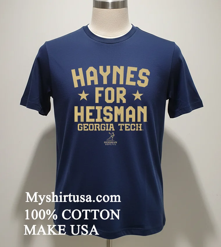 Haynes King For Georgia Tech Football Shirt Navy Shirt 1