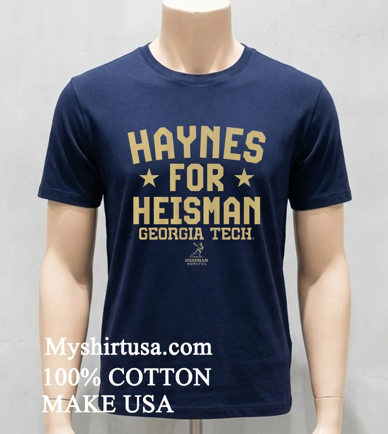 Haynes King For Georgia Tech Football Shirt Navy Shirt