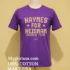 Haynes King For Georgia Tech Football Shirt Purple Shirt