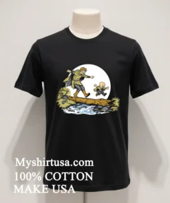 Hedge Knight And Squire Crossing River Log funny america t-shirts